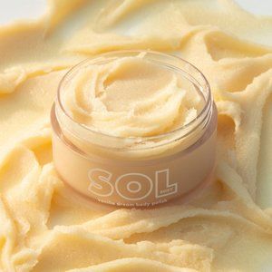 New ColourPop Sol Body Scrub & Crème Set - Vanilla Dream